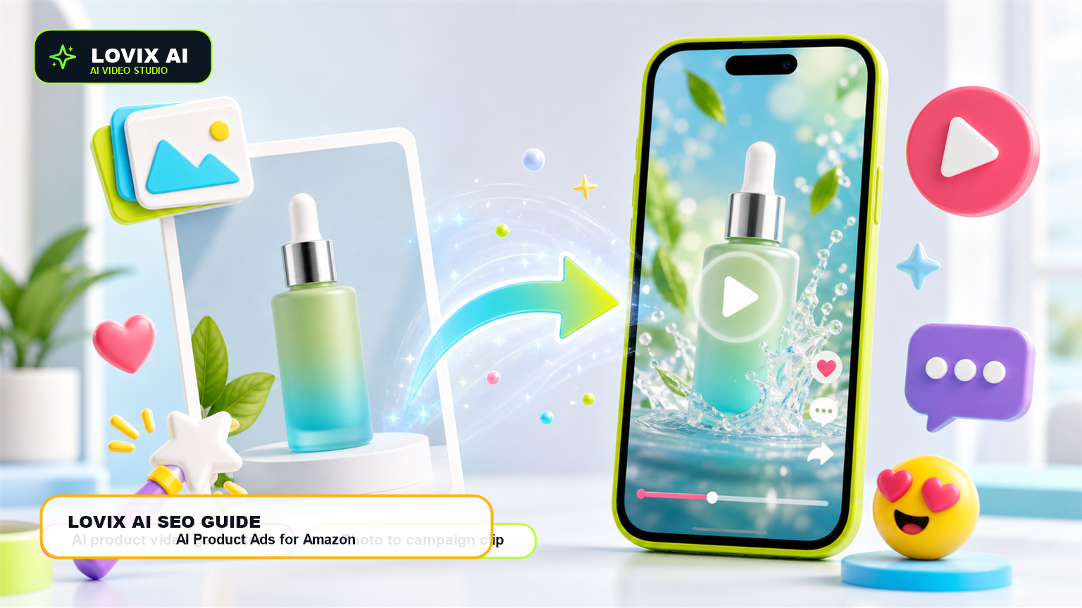 AI product ads for Amazon sellers LOVIX AI cover