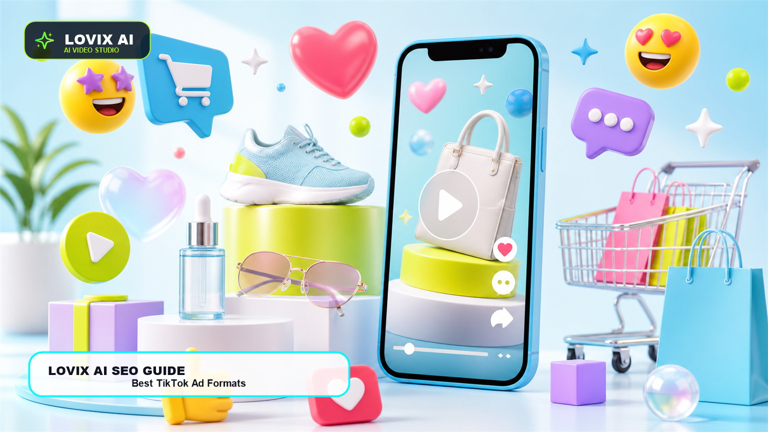 Best TikTok ad formats for ecommerce LOVIX AI cover