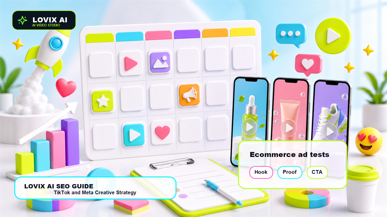 Winning creative strategy for TikTok and Meta LOVIX AI cover